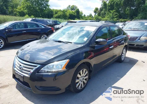 2013 Nissan Sentra S from USA, damaged, VIN 3N1AB7AP3DL743184